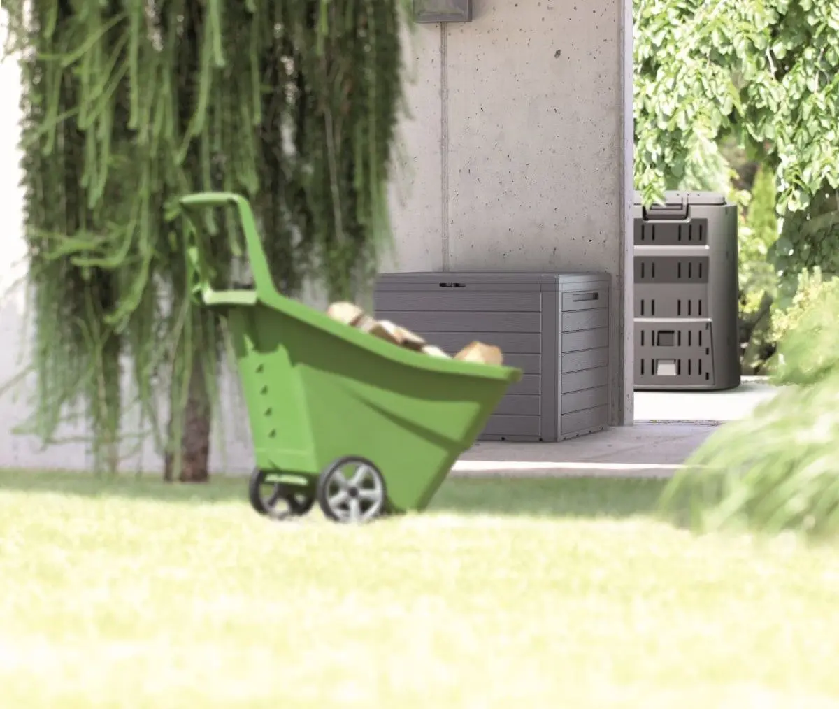 Lada depozitare de gradina Prosperplast 267982 190L (Brown)