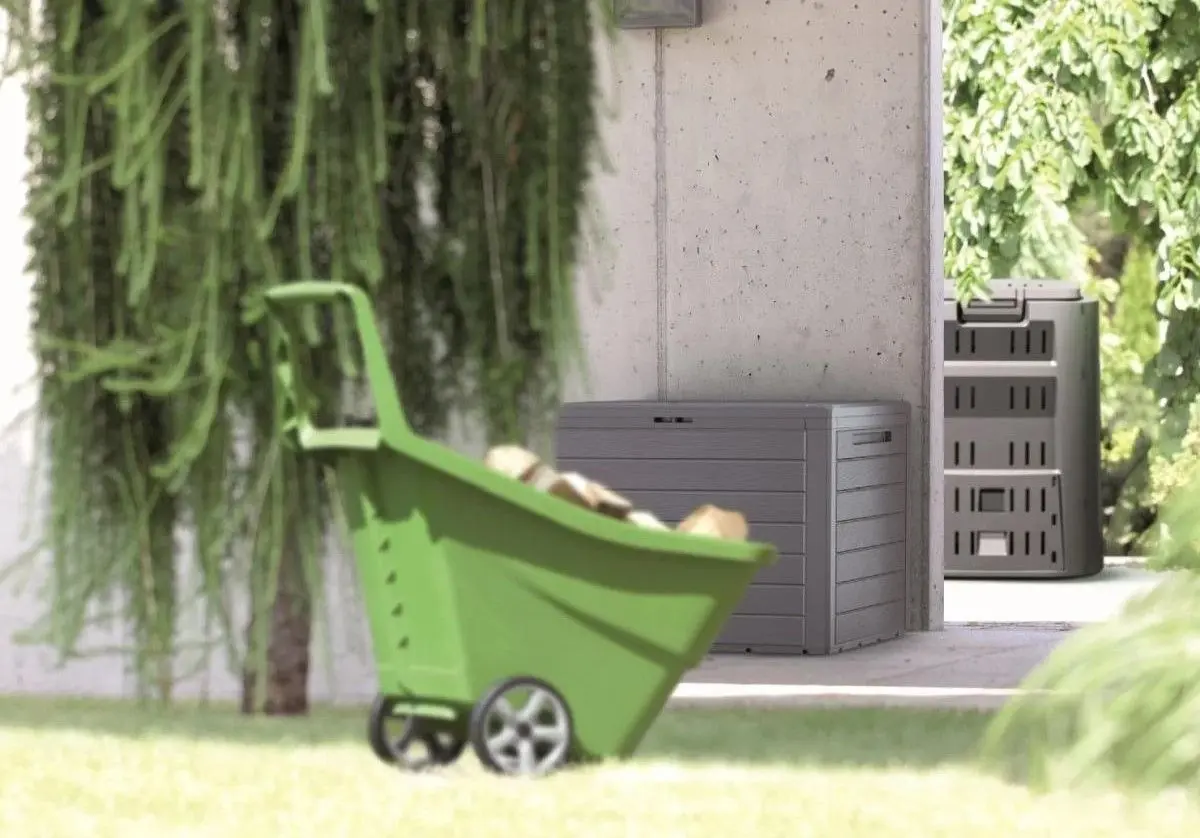 Ladă depozitare de grădină Prosperplast 268033 190L (Anthracite)