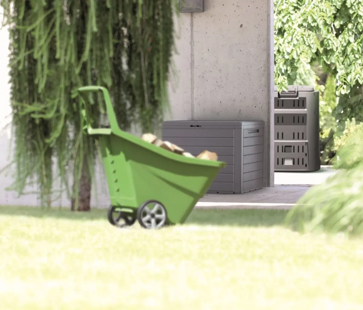 Lada depozitare de gradina Prosperplast 373157 (Anthracite)