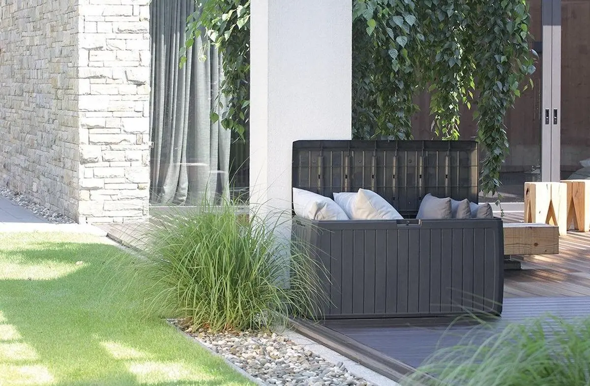 Ladă depozitare de grădină Prosperplast 977805 290L (Anthracite)