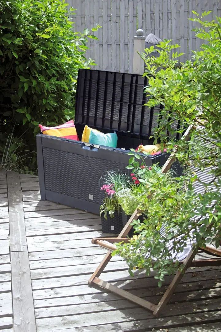 Lada depozitare de gradina Prosperplast Rato (Anthracite) - 2
