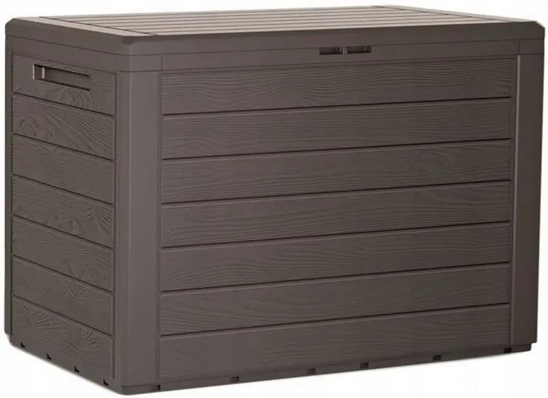 Lada depozitare de gradina Prosperplast Woodebox MBWL280-440U (Dark Brown)