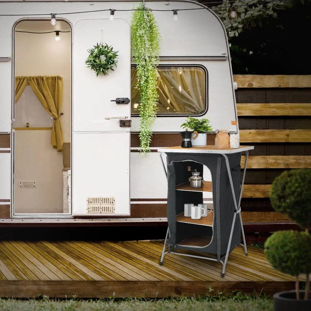 Dulap pliabil Redcliffs 494465 (Grey/Brown)