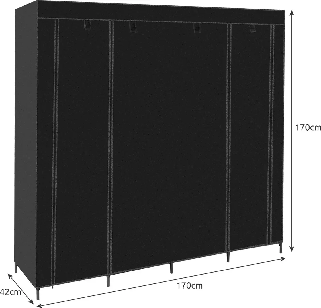 Sistem depozitare Ruhhy 23740 (Black)