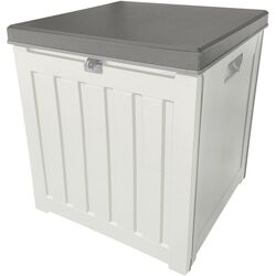 Lada depozitare de gradina Saska Garden 1029610 (White/Gray) Thumb