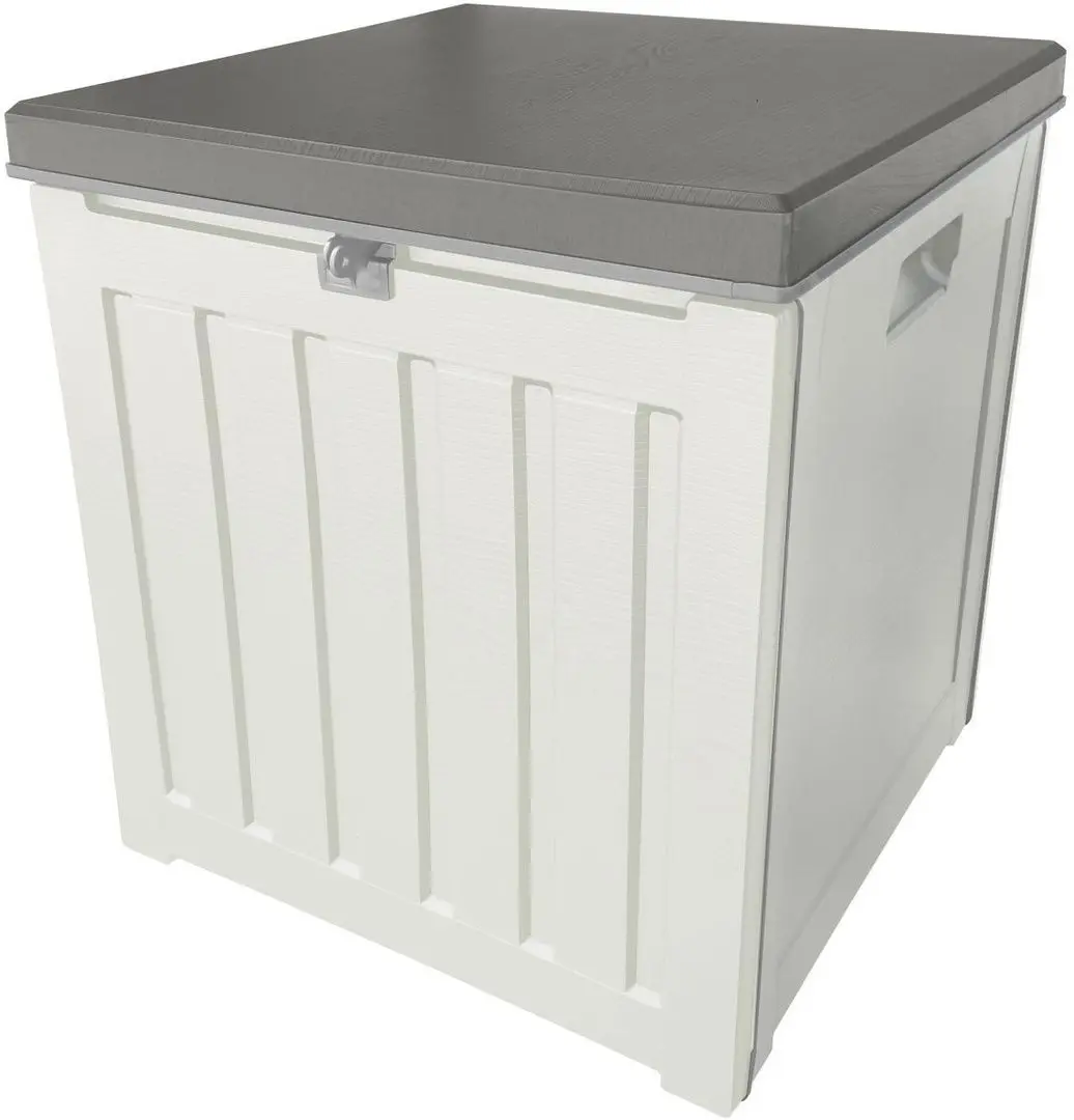 Lada depozitare de gradina Saska Garden 1029610 (White/Gray) - 2