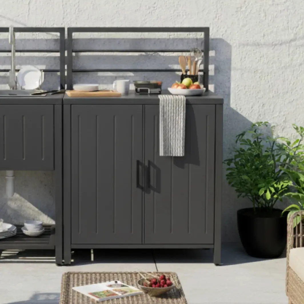Шкаф Tempo Kondela Tanita Typ 4 (Grey)