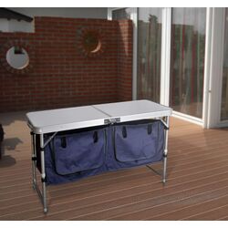 Dulap pliabil VidaXL 41331 (Silver/Dark Blue)