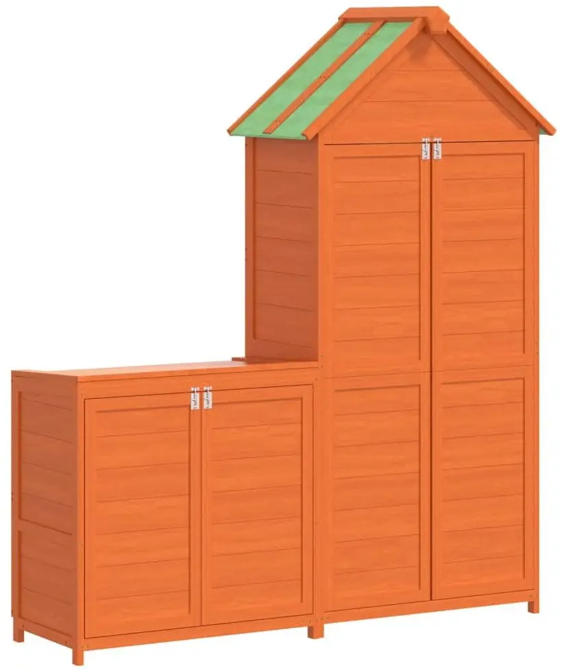Set dulap + tumba VidaXL 172249 (Light Brown) - 2