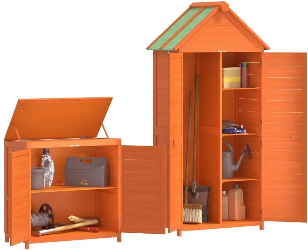 Set dulap + tumba VidaXL 172249 (Light Brown) - 3