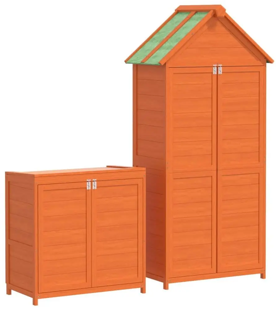 Set dulap + tumba VidaXL 172249 (Light Brown) - 5