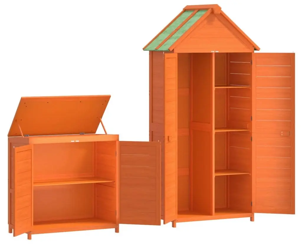 Set dulap + tumba VidaXL 172249 (Light Brown) - 6