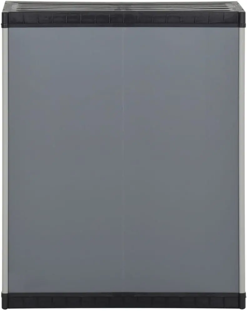 Садовый шкаф VidaXL 340987 (Grey/Black)
