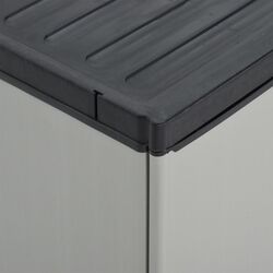 Садовый шкаф VidaXL 340987 (Grey/Black) Thumb