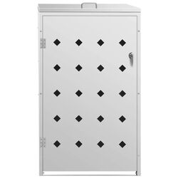 Dulap pentru container de gunoi VidaXL 145379 (Silver) Thumb
