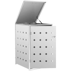 Dulap pentru container de gunoi VidaXL 145379 (Silver) Thumb