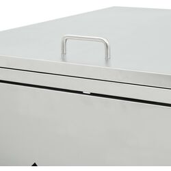 Dulap pentru container de gunoi VidaXL 145379 (Silver) Thumb