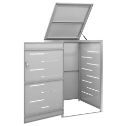 Dulap pentru pubela VidaXL 149558 (Grey) Thumb