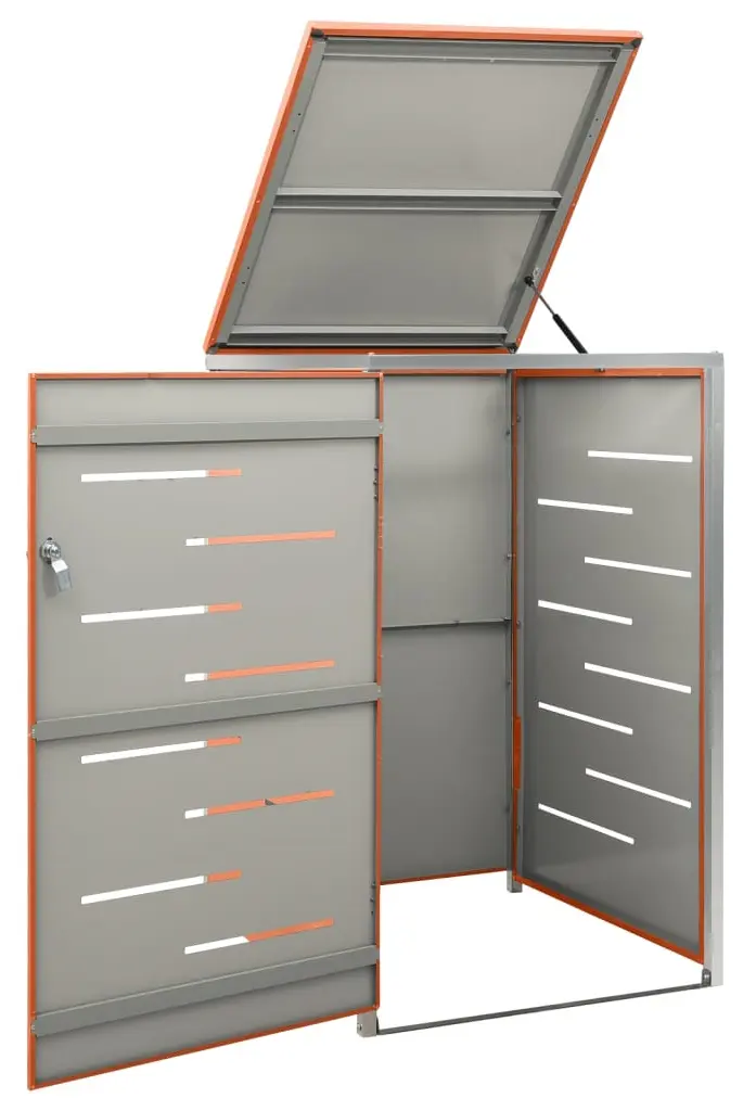 Dulap pentru pubela VidaXL 149562 (Orange) - 2