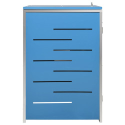 Шкаф для мусорного контейнера VidaXL 149566 (Blue) Thumb