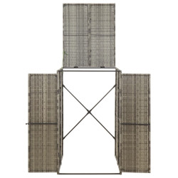 Шкаф для мусорного контейнера VidaXL 319864 (Grey) Thumb
