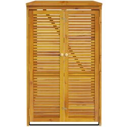 Шкаф для мусорного контейнера VidaXL 360027 (Brown) Thumb