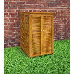 Шкаф для мусорного контейнера VidaXL 360027 (Brown)