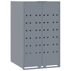 Шкаф для мусорного контейнера VidaXL 4008428 (Grey) Thumb