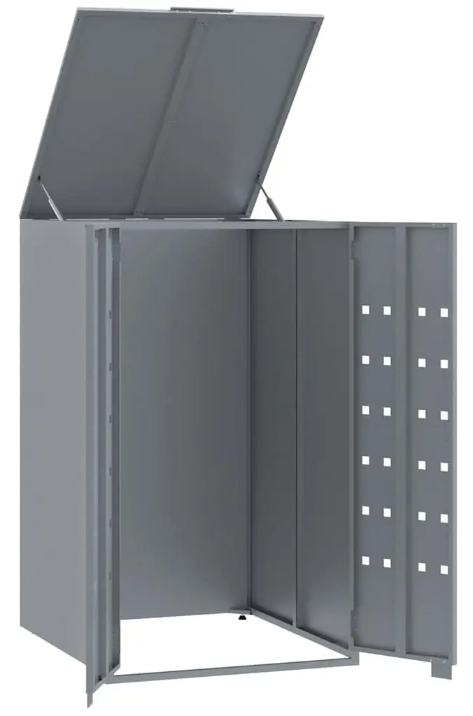 Шкаф для мусорного контейнера VidaXL 4008428 (Grey)