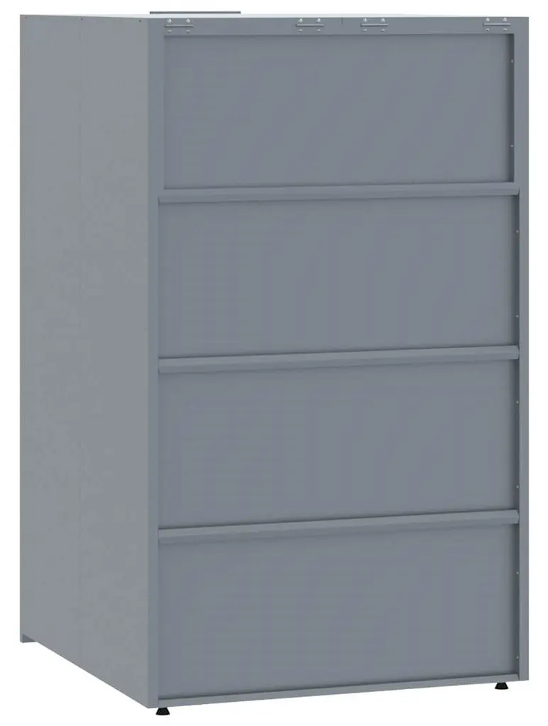 Шкаф для мусорного контейнера VidaXL 4008428 (Grey)