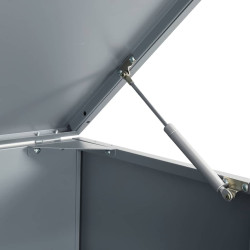 Шкаф для мусорного контейнера VidaXL 4008428 (Grey) Thumb