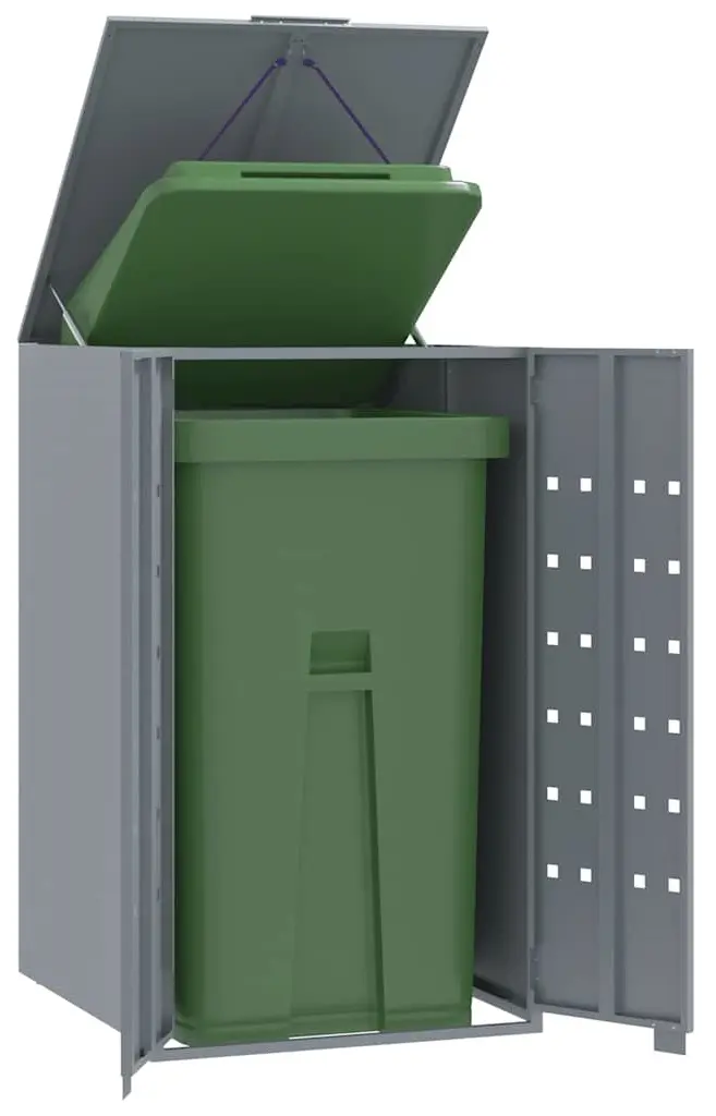 Шкаф для мусорного контейнера VidaXL 4008428 (Grey)