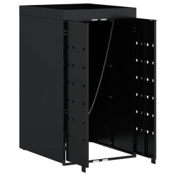 Шкаф для мусорного контейнера VidaXL 42018675 (Black) Thumb