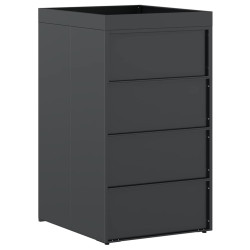 Шкаф для мусорного контейнера VidaXL 42018677 (Anthracite) Thumb