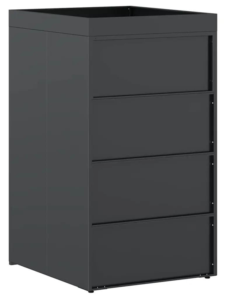 Шкаф для мусорного контейнера VidaXL 42018677 (Anthracite)