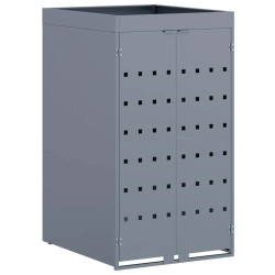 Шкаф для мусорного контейнера VidaXL 42018679 (Light Grey) Thumb