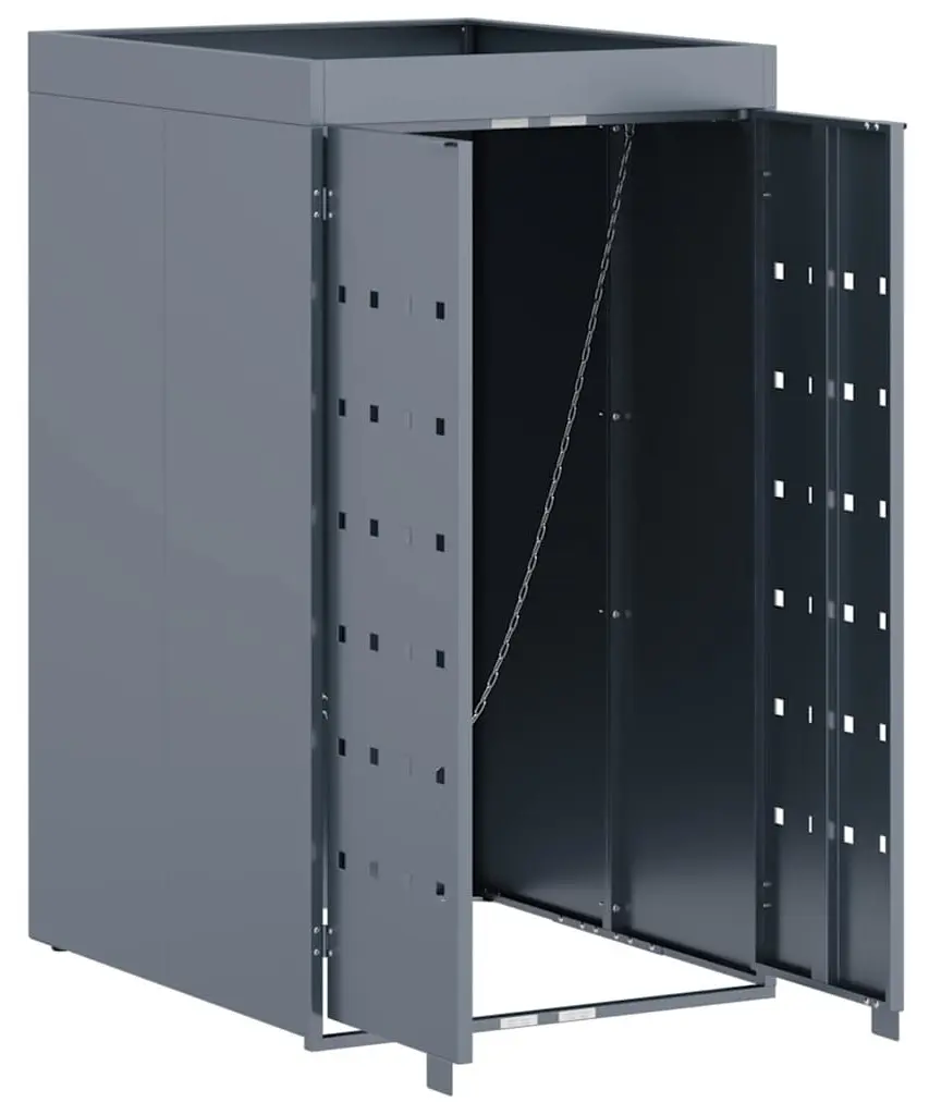 Шкаф для мусорного контейнера VidaXL 42018679 (Light Grey) - 3