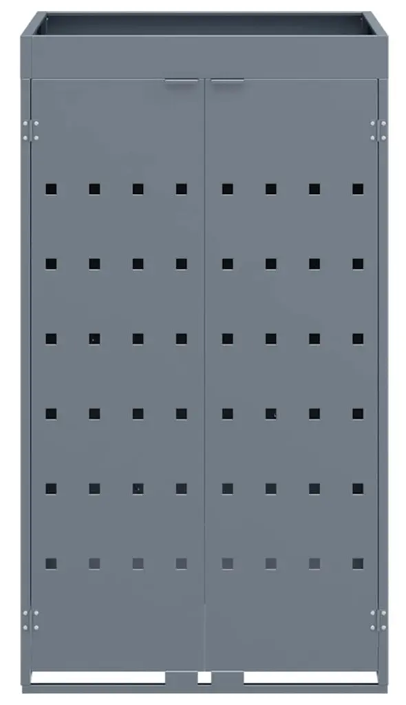 Шкаф для мусорного контейнера VidaXL 42018679 (Light Grey) - 4