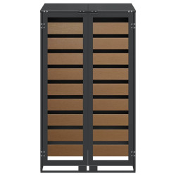 Dulap pentru pubela VidaXL 42018681 (Anthracite/Natural) Thumb