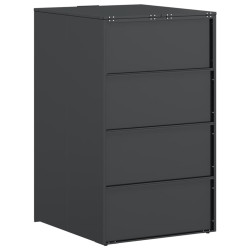 Dulap pentru pubela VidaXL 42018681 (Anthracite/Natural) Thumb