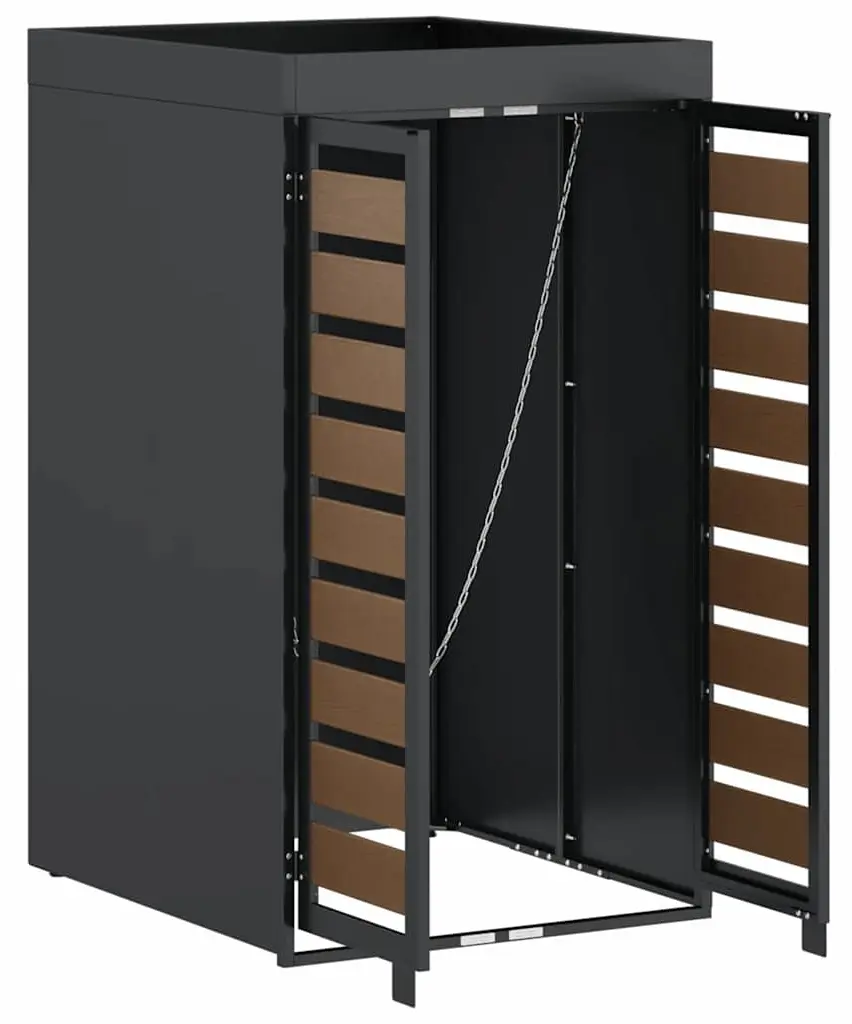 Шкаф для мусорного контейнера VidaXL 42018683 (Anthracite) - 3