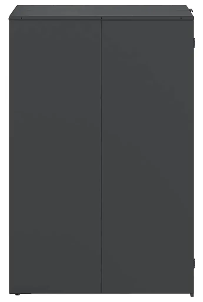 Шкаф для мусорного контейнера VidaXL 42018685 (Anthracite/Silver) - 6