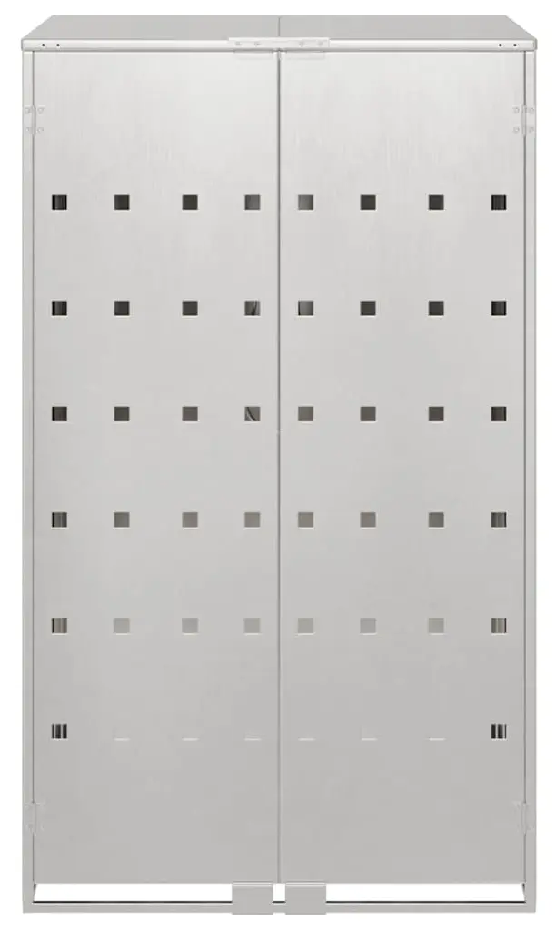 Шкаф для мусорного контейнера VidaXL 42018689 (Silver)