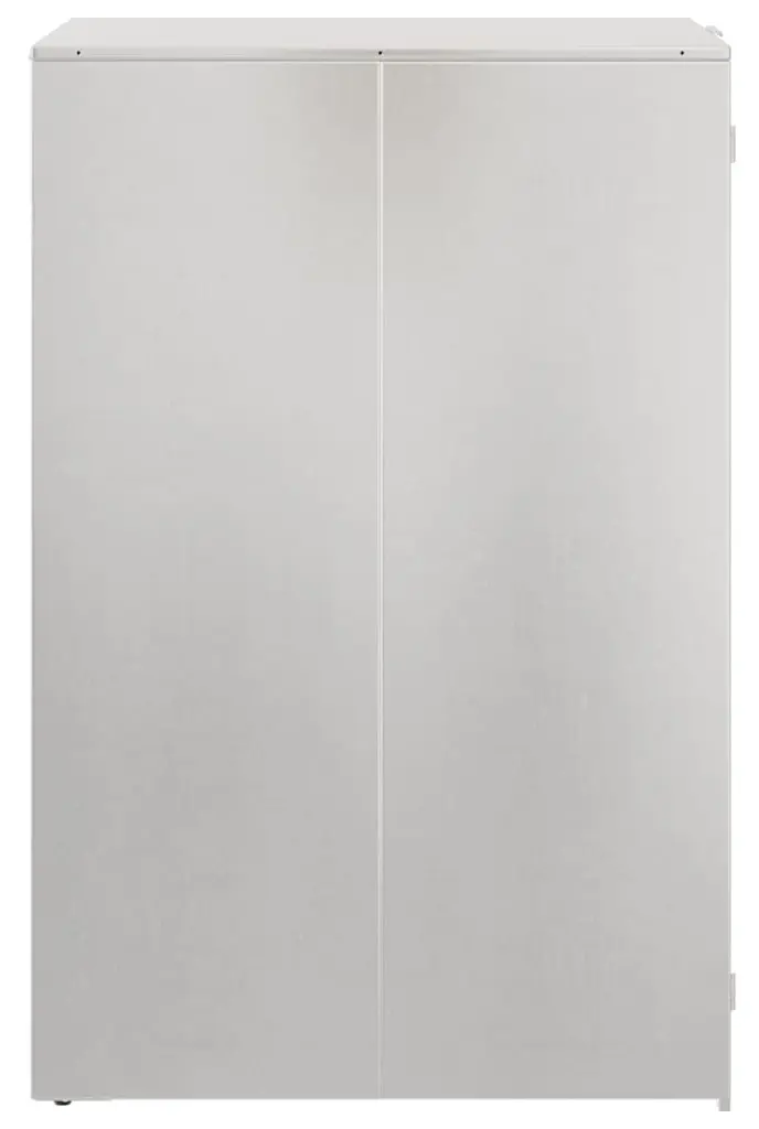 Шкаф для мусорного контейнера VidaXL 42018689 (Silver)