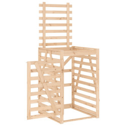 Шкаф для мусорного контейнера VidaXL 825100 (Natural) Thumb