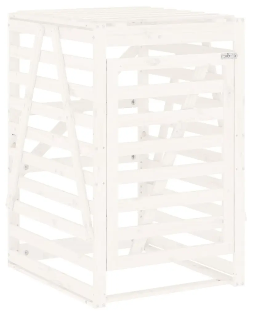 Шкаф для мусорного контейнера VidaXL 825101 (White) - 2