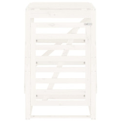 Шкаф для мусорного контейнера VidaXL 825101 (White) Thumb