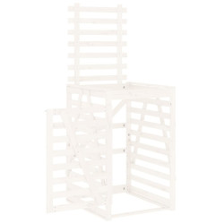 Шкаф для мусорного контейнера VidaXL 825101 (White) Thumb