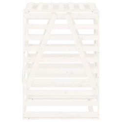 Шкаф для мусорного контейнера VidaXL 825101 (White) Thumb