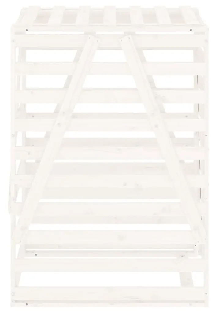 Шкаф для мусорного контейнера VidaXL 825101 (White) - 5